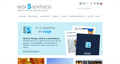 Desktop Screenshot of ibiza5sentidos.es