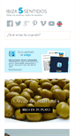 Mobile Screenshot of ibiza5sentidos.es